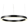 Lampa wisząca CIRCLE 80 cm - LED, ring tytan szczotkowany