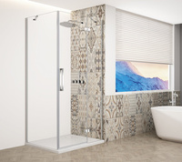 TRINITY CHROME kabina prysznicowa 1100x900mm, szkło czyste, prawe