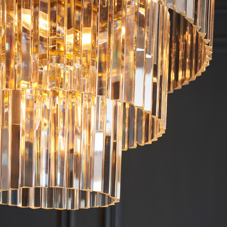 Conaston 7 Pendant Light Brushed Aged Brass