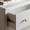 Acton 3 Drawer Chest White 870x450x870mm