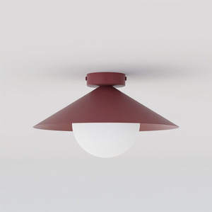 MONO 1S PLAFON BURGUNDY OPAL