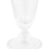 Swirl Flute Glass Clear (4pk) 72x72x165mm