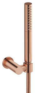 Iris Zestaw prysznicowy ręczny (Szczotkowana miedź)