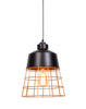 LAMPA WISZĄCA INDUSTRIALNA LOFT CZARNA BAGSY
