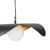 Lampa wisząca ENZO 60 cm - czarno złota