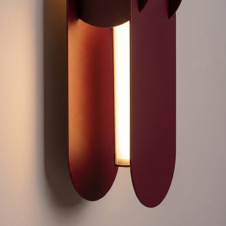 Kinkiet CHAIN 91 burgund LED 3000K