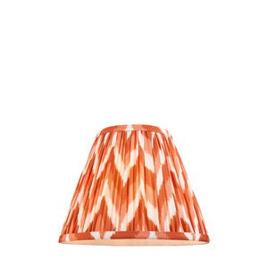 Zigzag Shade Apricot Orange Fabric 185x125x250mm