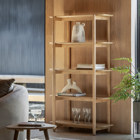 Hatfield Open Display Natural 900x380x1570mm