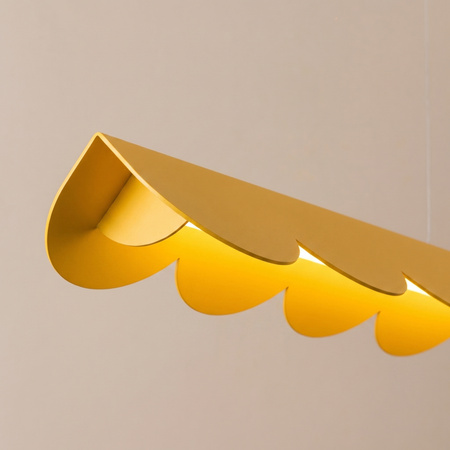 Lampa wisząca BISCUIT 100 żółta LED 3000K