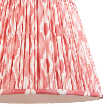 Ikat Shade Coral Pink Fabric 275x280x400mm