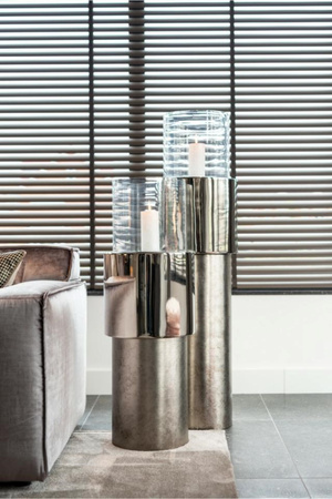 RICHMOND świecznik ORVYN srebrny