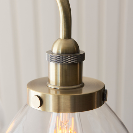 Hansen 3 Pendant Light Antique Brass