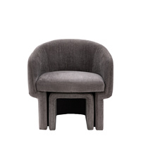 Asko Armchair Anthracite 700x710x700mm