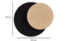 CIRCLE 1A BLACK