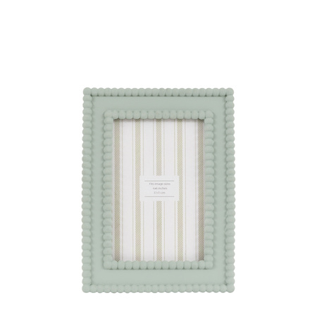 Cove Beaded Photo Frame 6x4in Sage