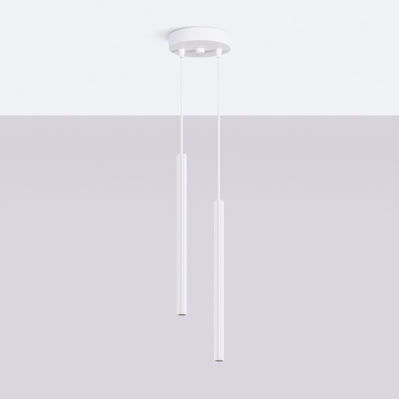 Lampa wisząca ARCHE 2P biała