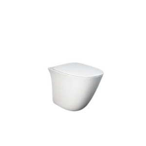 SENSATION Miska WC stojąca Rimless 52x38 cm biały połysk