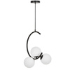 NOWOCZESNA LAMPA WISZĄCA CZARNA BONIO W3