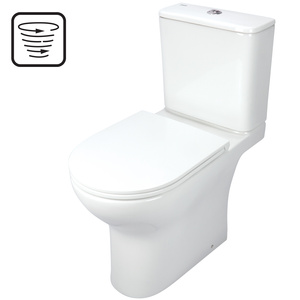 Miska WC kompakt bezkołnierzowa