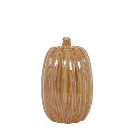 Ceramic Pumpkin Rust 185x185x295mm