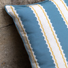 Calivana Cushion Blue/Ochre 450x450mm
