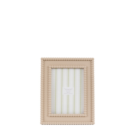 Cove Beaded Photo Frame 7x5in Mocha