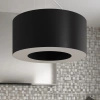 Żyrandol SATURNO 70 czarny