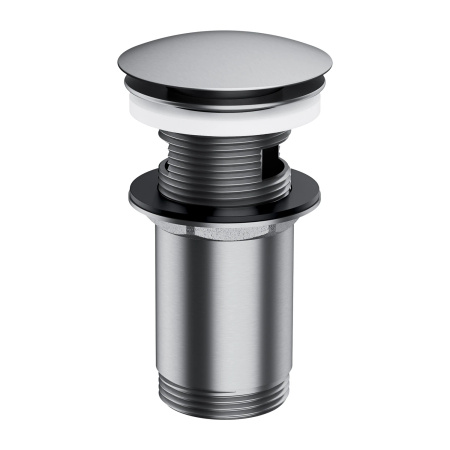 korek klik-klak do syfonu umywalkowego, nikiel szczotkowany