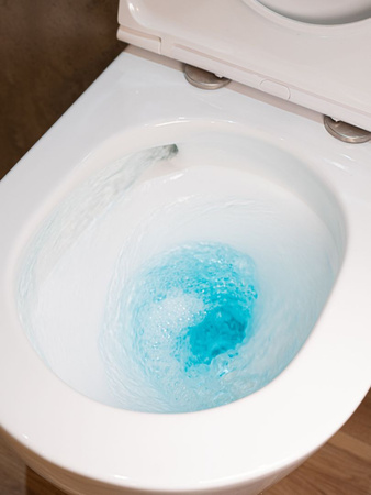 Miska WC VORTEX z deską wisząca owalna biały połysk CANEO TR2196DF