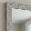 Romano Rectangle Mirror Marbled White 570x770mm