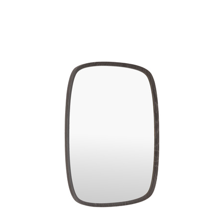 Bryce Capsule Mirror Black 800x30x600mm