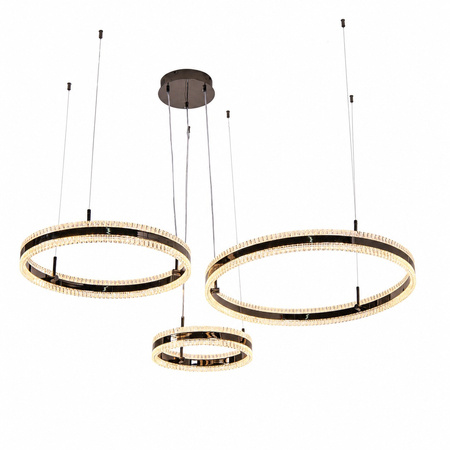 Lampa wisząca ARKADIA LED Trio 40/60/80 cm – tytan