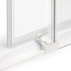 KABINA PRIME WHITE PROSTOKĄTNA PRZYŚCIENNA P 100x70x200 CZYSTE 6mm ACTIVE SHIELD