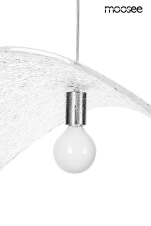 MOOSEE Lampa wisząca CAPELLO FI 80 clear