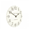 Arabic Wall Clock Limestone 12in