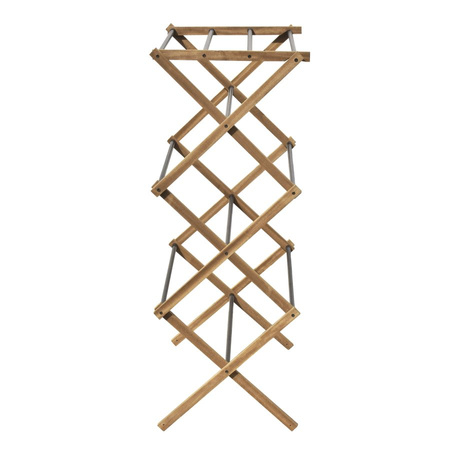 CIKCAK składany stojak na ręczniki 73x97x39cm, drewno jesionowe