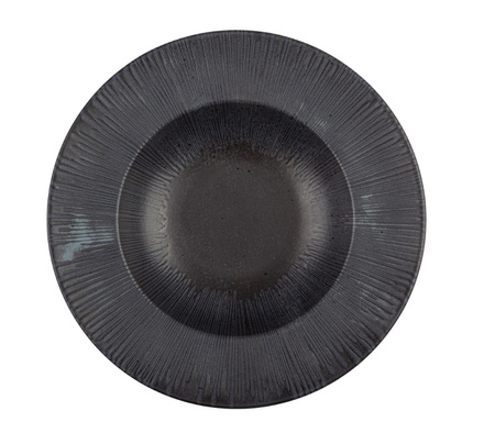 BIZZOTTO talerz głęboki HORTA 27 cm szary - komplet 6 szt.