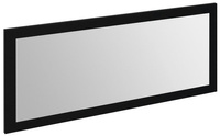 TREOS lustro w ramie 110x50cm, czarny mat