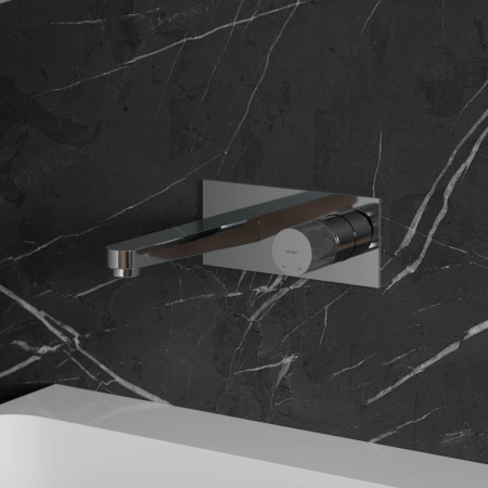 CONTOUR bateria umywalkowa podtynkowa, chrom połysk