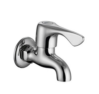 Zawór kulowy ścienny 1/2", chrom