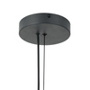 Lampa wisząca ENZO 80 cm - czarno złota