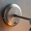 Hal Wall Light with Clear Shade 170x267mm