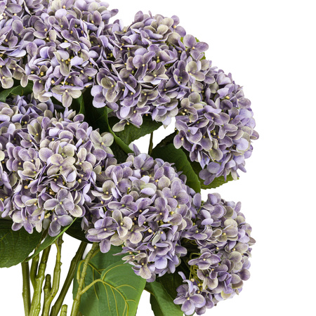 Vintage Hydrangea Floral Stem Violet (12pk)