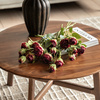 Faux Stem Vintage Rose Claret 540mm (6pk)