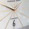 Greenwich Ellipse Wall Clock Snow White 80cm