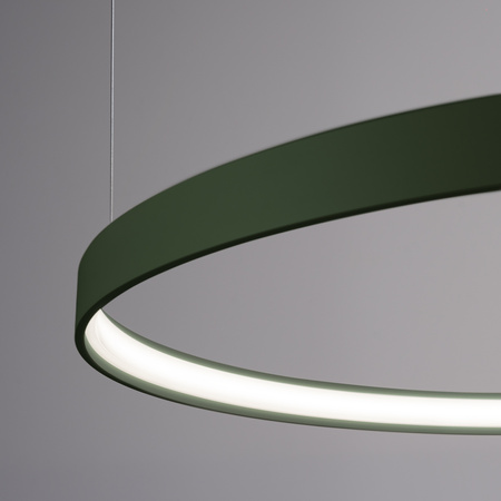 Żyrandol RIO 110 zielona oliwka LED 4000K