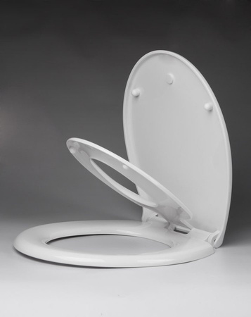 WC deska ze zintegrowaną deską dla dzieci, Soft Close, Easy Take, biały