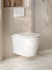 Miska WC VORTEX z deską biały połysk AMARO TR2217R