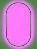 Lustro LED w ramie