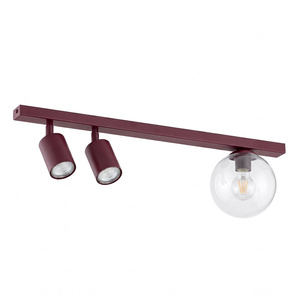 BASTER 3 BURGUNDY TRANSPARENT